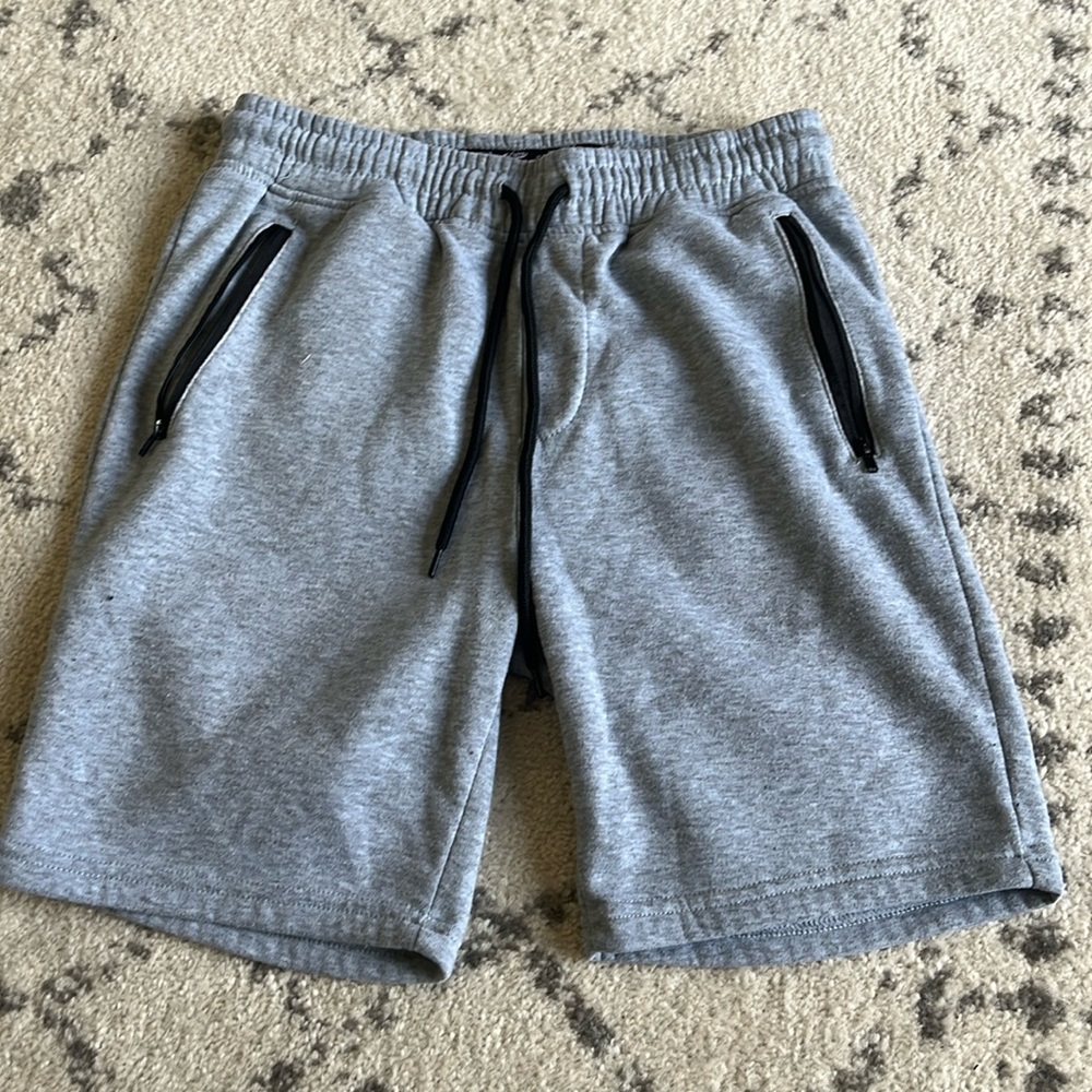 BKLYN GREY SWEAT SHORTS MEN